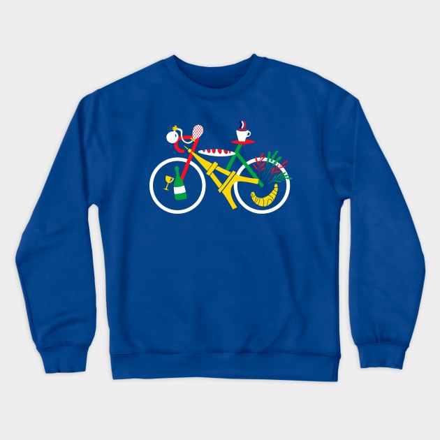 FRANCE Crewneck Sweatshirt by reigedesign